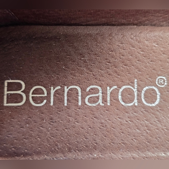 Bernardo Gorgeous Animal Print Patent Leather Wedge Pump, 8M - Picture 7 of 8